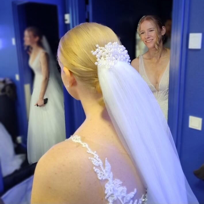 Håropsætning til bryllup